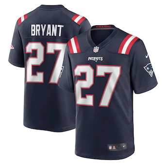 mens nike myles bryant navy new england patriots game playe